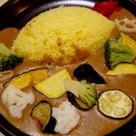 カレーハウス芳柳 - 野菜のカレー