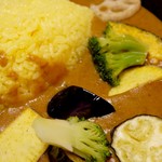 カレーハウス芳柳 - 野菜のカレー
