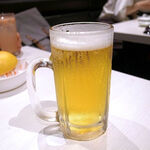 Kakuyaki - 生ビール（中） ５５０円