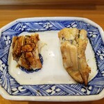 小判寿司 - あなご2種