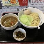 Nibo Shira-Men Aoki - R2.9  辛つけ麺・中盛り・味玉食べログクーポンサービス