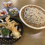 深大寺そば 青木屋 - 天もり せいろ