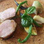 レストラン オオツ - 仔豚の骨付きロース