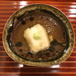 和の食 樹翠 - 胡麻豆腐揚げ出汁　山葵