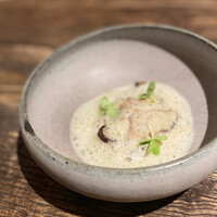 aru - 栗と椎茸に赤鶏ソース