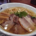 鴨と鶏 中華そば  大林 - 本日の中華そば+茶漬け（1100円）(2020年8月)