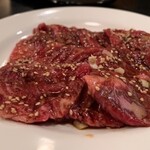 焼肉レストラン 松の実 - 中落ちカルビ