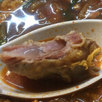 辛麺屋 桝元 - トロトロ状態のなんこつ