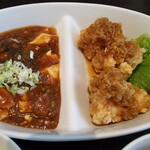 藍菜坊 - 麻婆豆腐＆油淋鶏