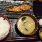 Echigoya Sandayuu - 銀鮭塩麹漬け定食