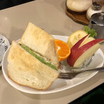 喫茶 マロン - ツナカレートーストサンド