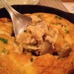 三輪亭 - ④サマーポルチーニ茸のオムレツ