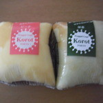 ラップドクレープ コロット - ピーチと抹茶