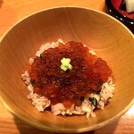 日本料理 たかむら - 鰆とイクラのご飯