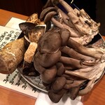 日本料理 たかむら - 畑しめじ