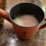 飛騨茶屋 寿美久 - 濃厚な蕎麦湯