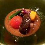 日本料理 たかむら - 冷製炊き合わせ