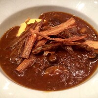 日本料理 たかむら - 秋田錦牛と天然茸のシチュー