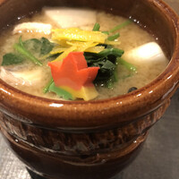 おおたに - 甘鯛と牡蛎の小鍋　味噌仕立て　