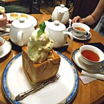紅茶の店 ARIEL - はちみつトーストとウバティ