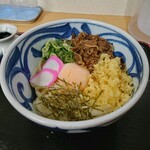 大ちゃんうどん - 料理写真:温玉肉ぶっかけうどん［¥700］