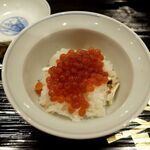 勢麟 - 松茸とイクラのミニ丼