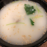 Sumibi Yakiniku Shinka - テールスープ　白