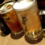 もつ焼き 大統領 - ホッピー完成