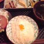 刺盛定食(1500円)のセット