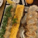 大阪餃子専門店 541+ - 餃子の盛り合わせ
