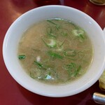 大鳳閣 - オムライスのスープ