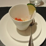 リストランテ カノフィーロ - 水ダコとペペロナータ　ヘベス