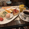 喫茶壱番 - ホットドッグモーニング450円（税込）