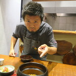 傳 - イクラ御飯と長谷川さん