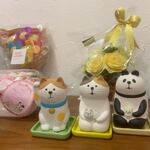 さくら氷菓店 - 可愛い置物達