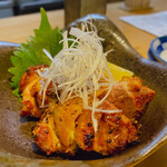 石臼挽き手打 蕎楽亭 - 会津地鶏の塩焼き