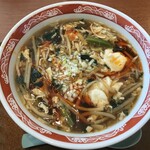 レストランしばらく - 酸辣湯麺（730円）