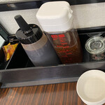 こぶたさんがころんだ。 - 卓上のソースやドレッシング