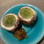 HAKKO YARD - 季節野菜と生ハムもろ味噌 マスカット