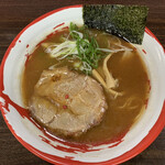 魚介豚骨ラーメン 古川 - 魚介豚骨ラーメン　しょう油　780円税込