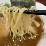 魚介豚骨ラーメン 古川 - 麺