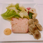 ル・マルカッサン - お肉のテリーヌとすなぎものコンフィ