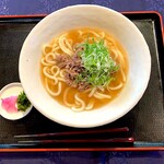 レストラン海望亭 - 肉うどん　　750円