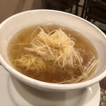 中国料理 旦 - あっさりねぎ汁そば(¥850)