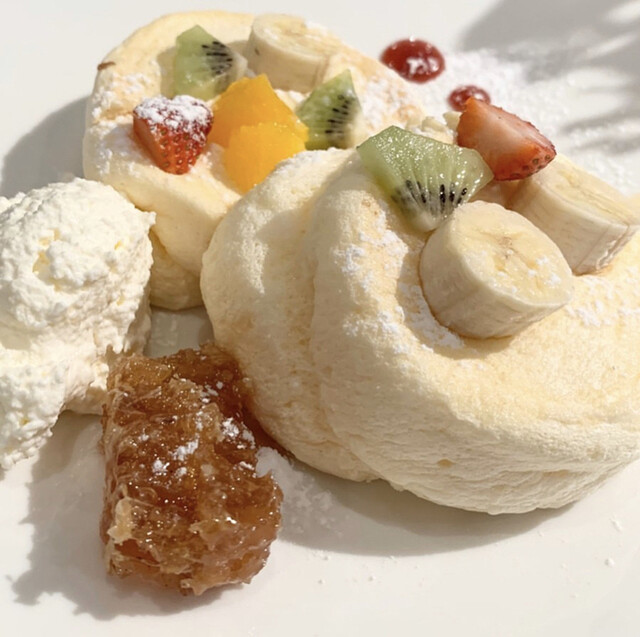 フラッフィー パンケーキ アオッサ店 福井 パンケーキ 食べログ フラッフィー パンケーキ アオッサ店 福井 パンケーキ 食べログ