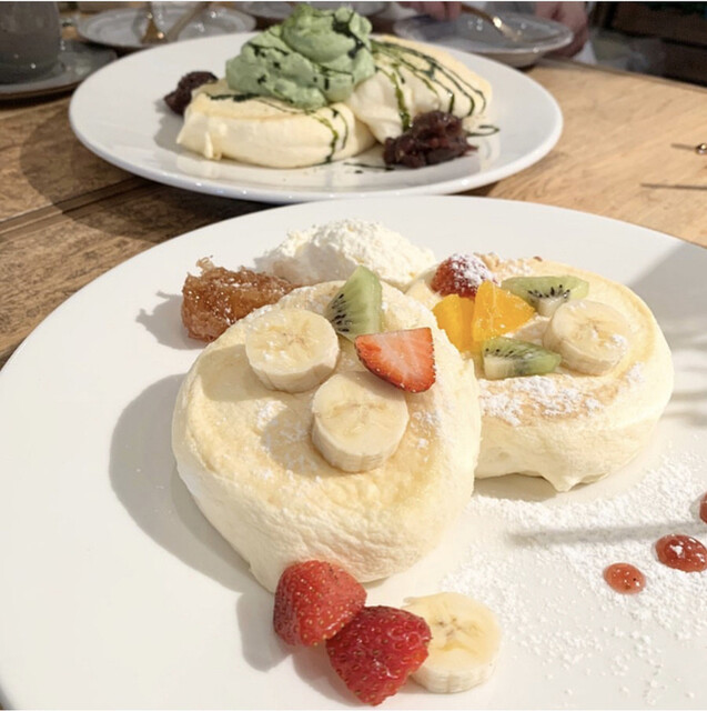 フラッフィー パンケーキ アオッサ店 福井 パンケーキ 食べログ フラッフィー パンケーキ アオッサ店 福井 パンケーキ 食べログ