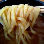 麺処 まつ田 - つけ汁とのバランスよし