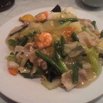 東照閣 - あんかけ焼きそば