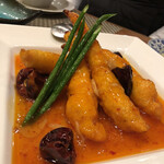 中国料理 旦 - 大海老にんにく甘辛炒め(¥2000)