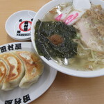 田村屋 - オイラの｢塩ラーメン｣と｢餃子｣
